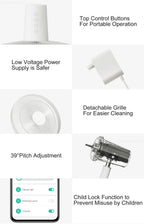 Mijia 1X Smart Standing Fan DC Frequency Conversion Electric Floor Fan