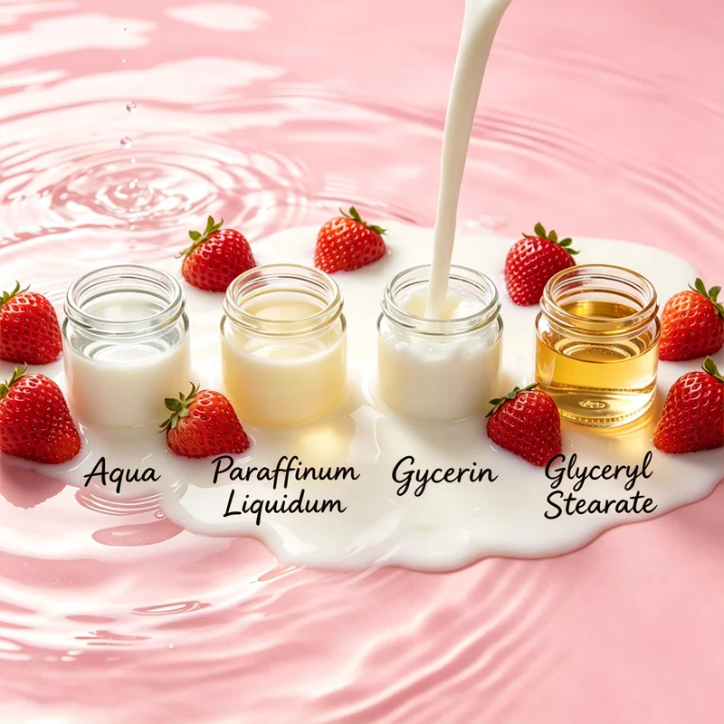 YUITIKUE Strawberry Depilatory Cream Gentle Body Hair Remover 60g