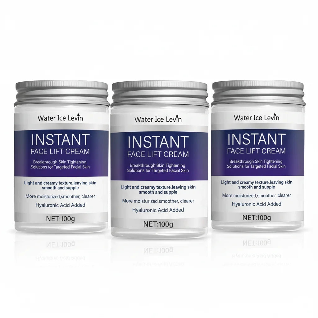 Instant Face Lift Cream Hyaluronic Acid Anti Aging Firming Moisturizer - 8