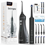 Electric Water Flosser and Toothbrush Set for Oral Care