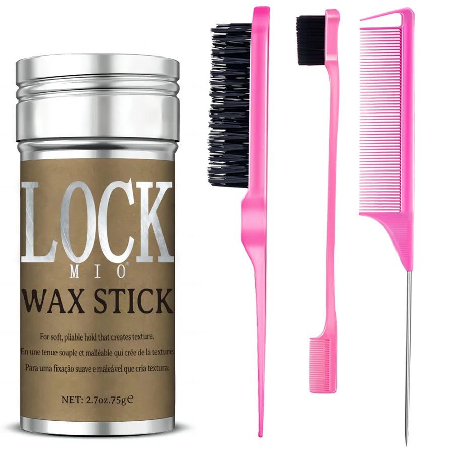 Coconut Oil Hair Wax Stick for Edge Control and Styling