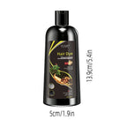 Herbal Hair Dye Shampoo for Gray Hair Coverage 100ml