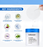 Pore Refining Toner Pad and Pink Peptide Facial Serum Set