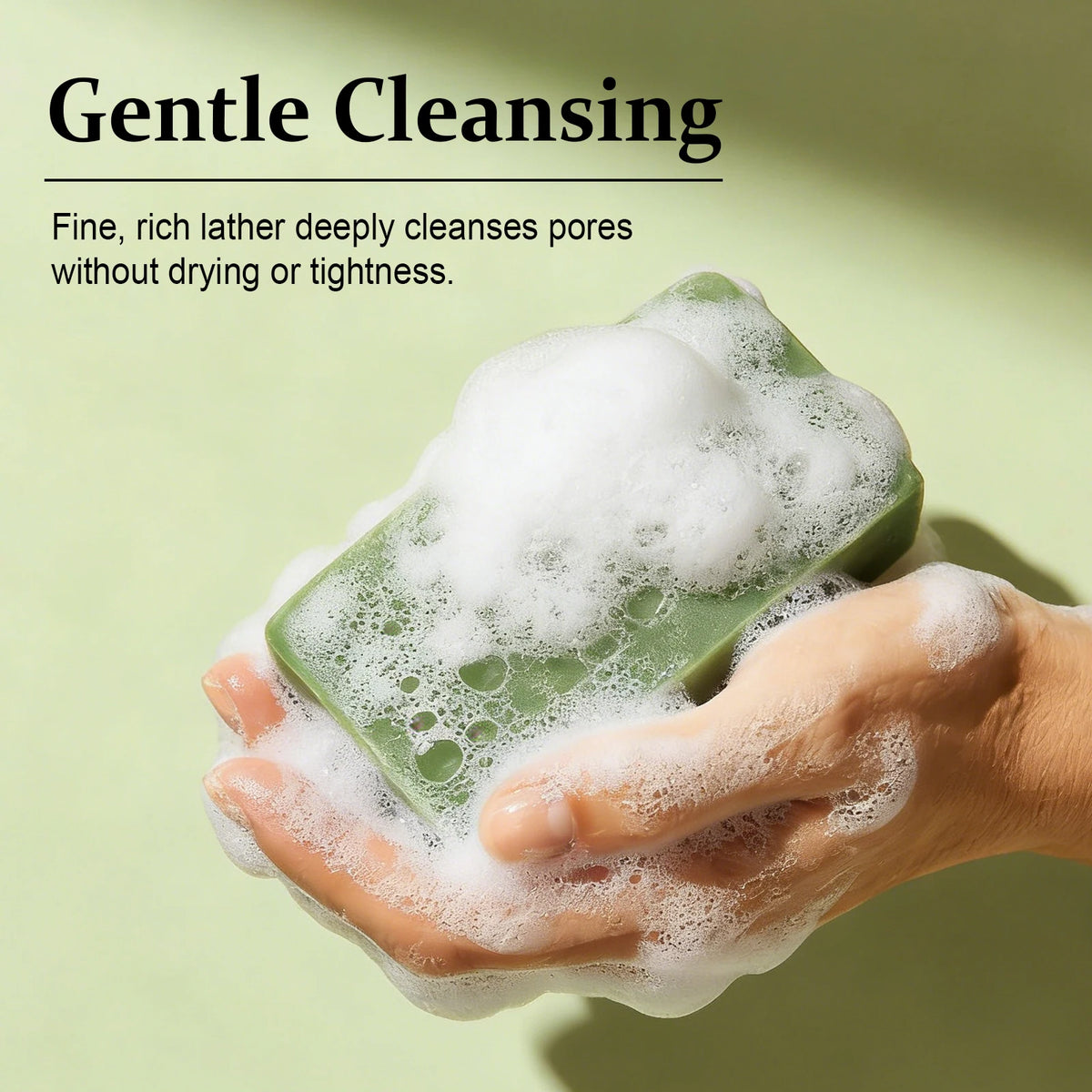 Handmade Olive Oil Soap Moisturizing Bar for Face Body and Hair