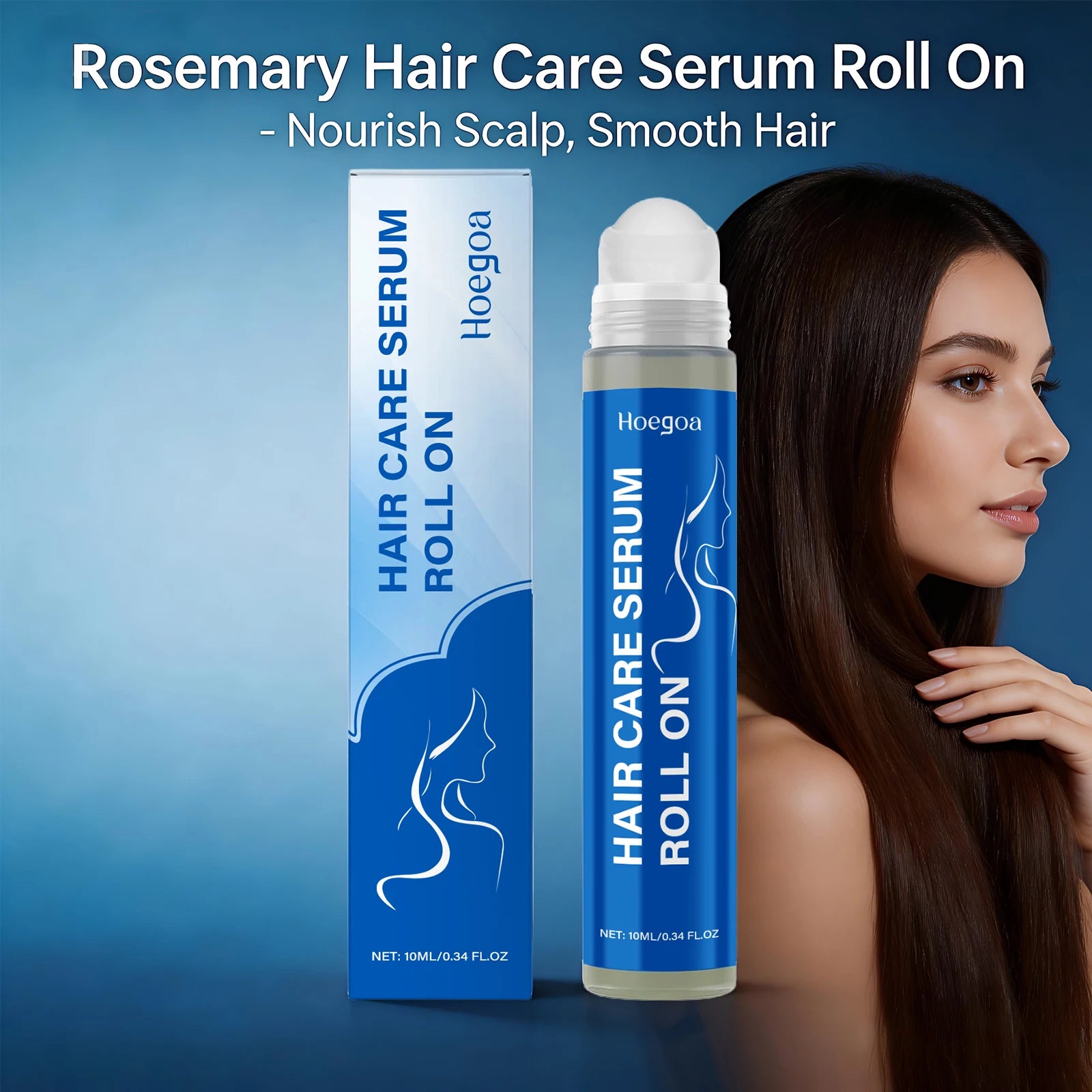 Rosemary Scalp Nourishing Hair Growth Serum Roller - 4