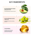 Hydrating Moisturizing Lip Balm Butter for Soft Glossy Lips
