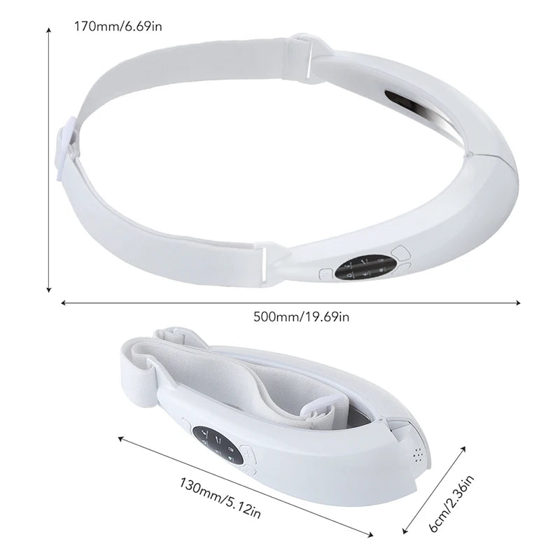 EMS V-Shape Face Lifting Massager Chin Slimming Beauty Tool - 8