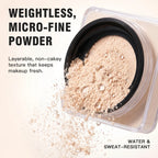 Matte Finish Loose Baking and Setting Powder
