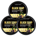 Goiple Black Hair Shampoo Bar Gray Coverage Natural Hair Darkening Soap