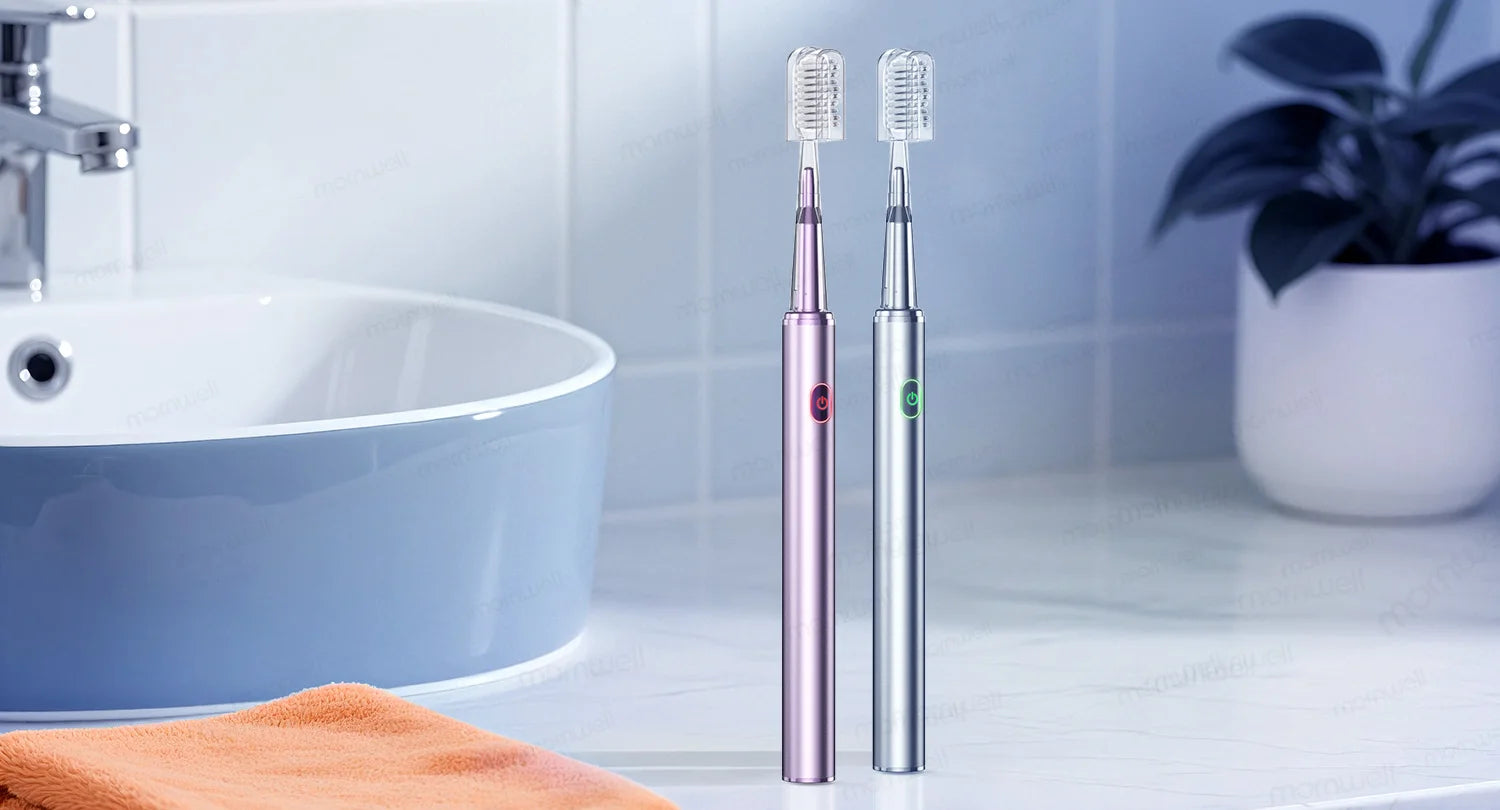 Rechargeable Sonic Electric Toothbrush with 4 Replacement Heads - 12