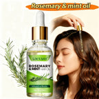 Rosemary Mint Hair Thermal Protection Spray and Nourishing Oil Set