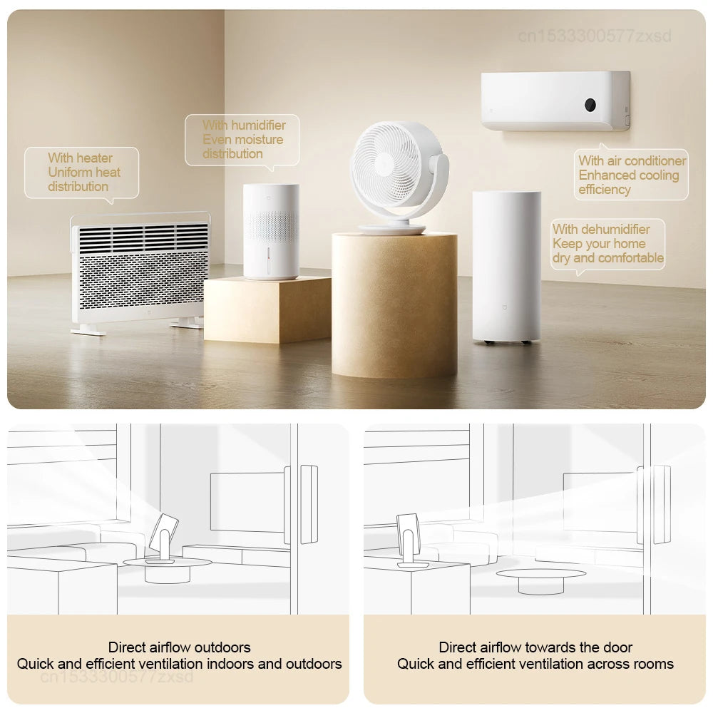 MIJIA DC Inverter Desktop Fan Smart Air Circulator App Controlled - 5