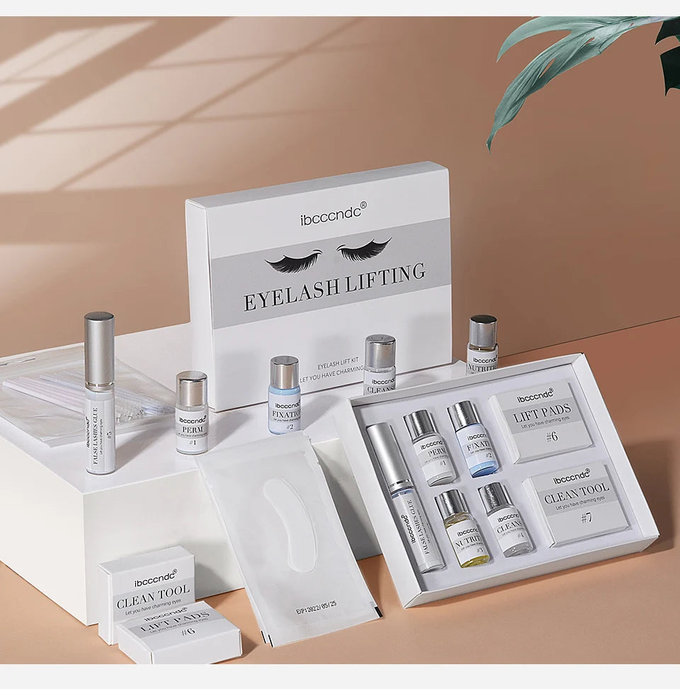 Professional Eyelash Lifting and Perming Kit for Home Use