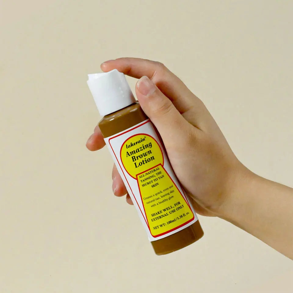 Sunless Tanning Body Lotion for Deep Bronze Glow