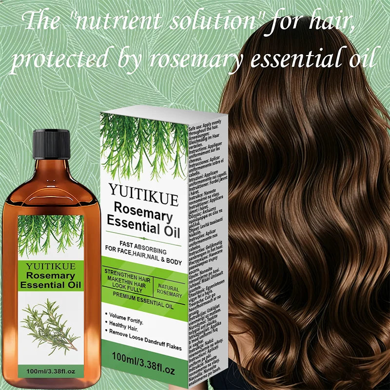 100ml Rosemary Essential Oil Hair Growth Scalp Nourishing Treatment