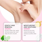 Gentle Hair Removal Cream and Soothing Aftercare Set