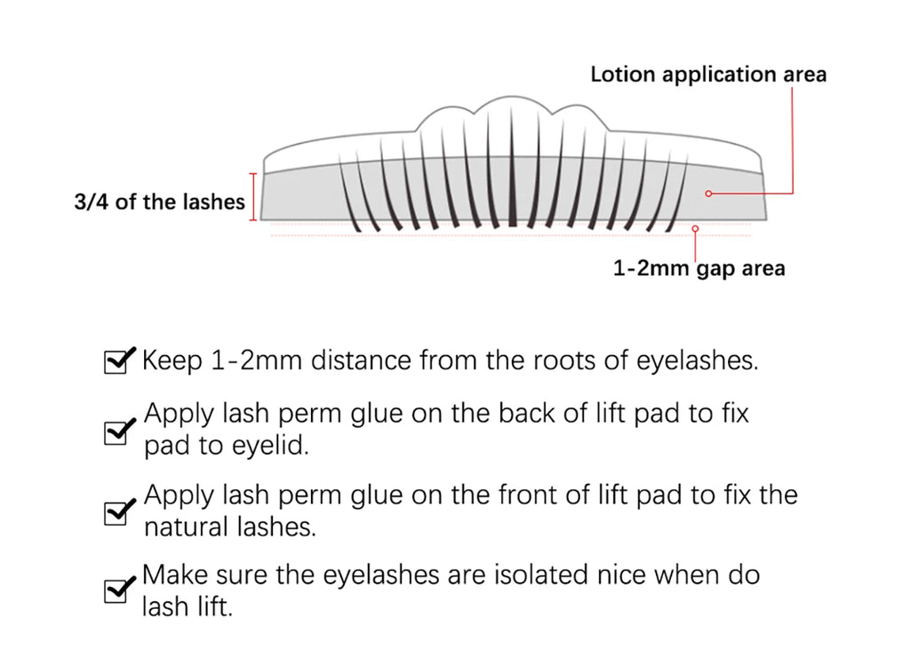 Professional Eyelash Lifting and Curling Perm Kit
