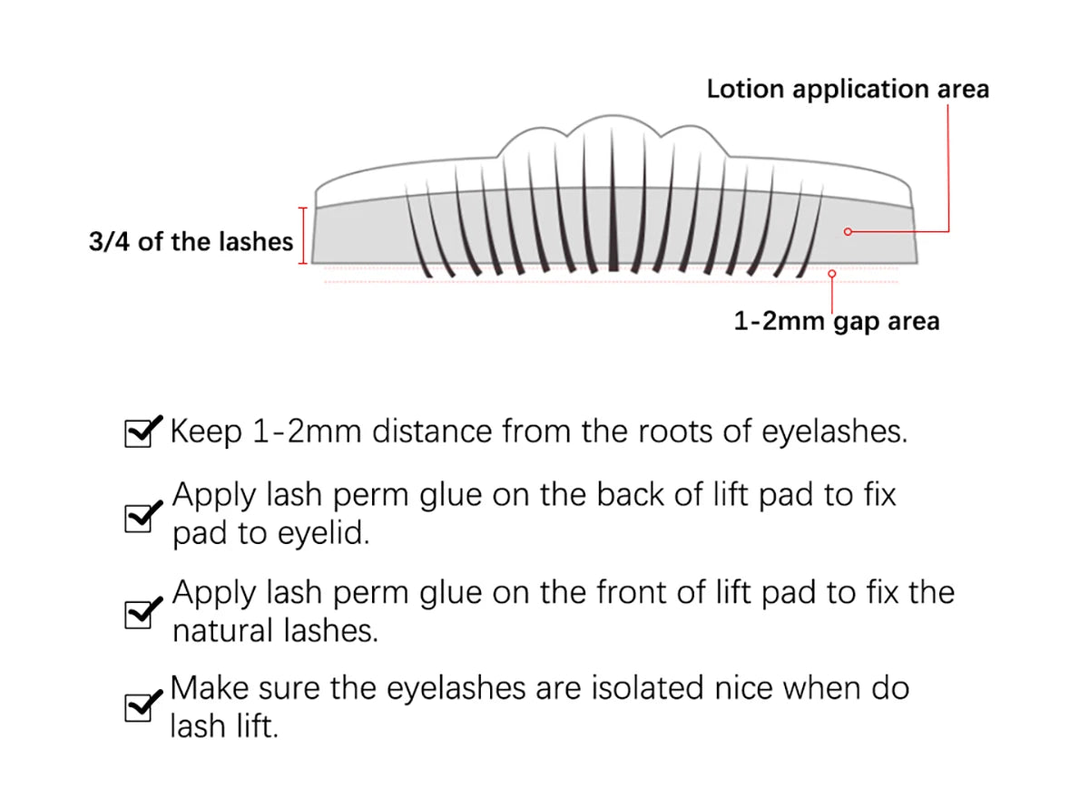 Professional Eyelash Lifting and Curling Perm Kit