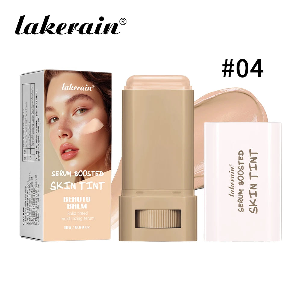 Serum Boosted Skin Tint Foundation Stick for Radiant Glow