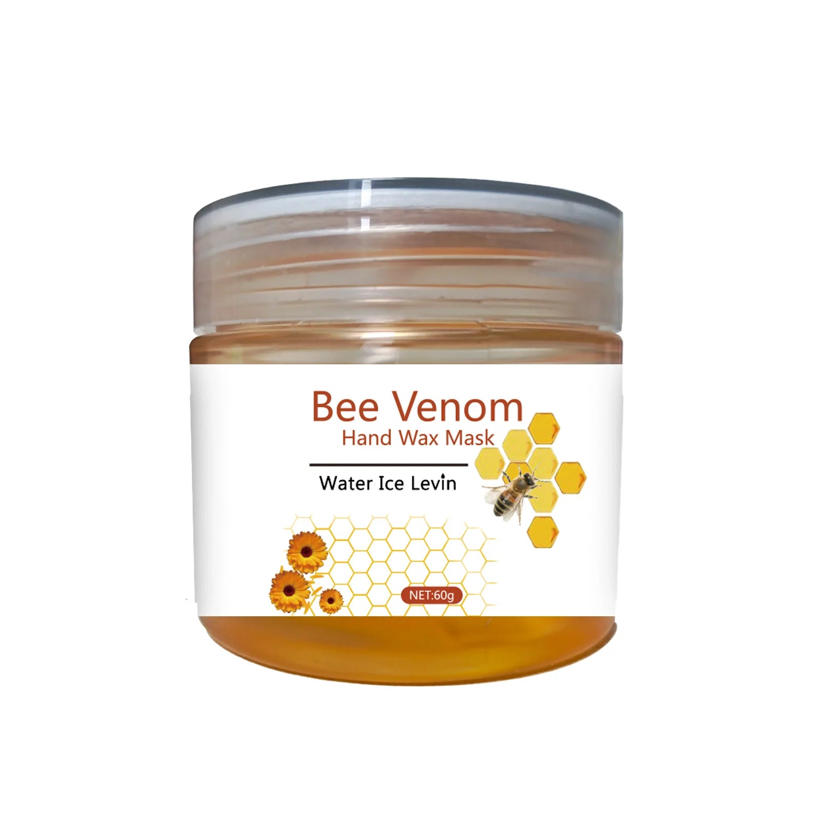 Honey Bee Venom Hand Wax Mask Moisturizing Exfoliating Treatment 60g - 7