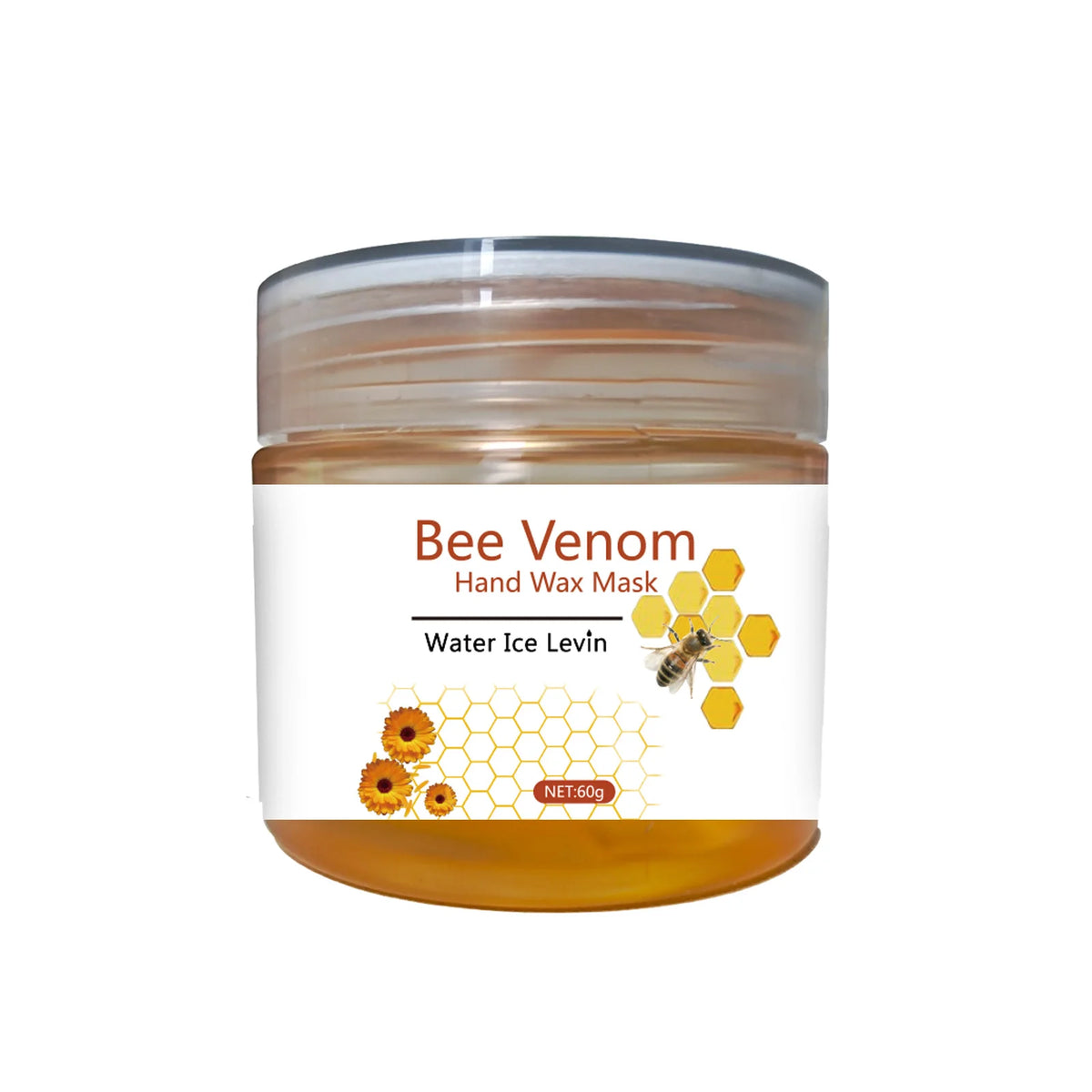 Honey Bee Venom Hand Wax Mask Moisturizing Exfoliating Treatment 60g
