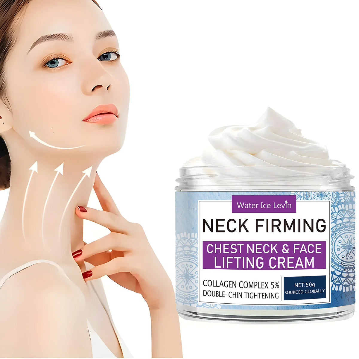 Neck Firming Cream Anti Aging Lifting and Tightening Moisturizer