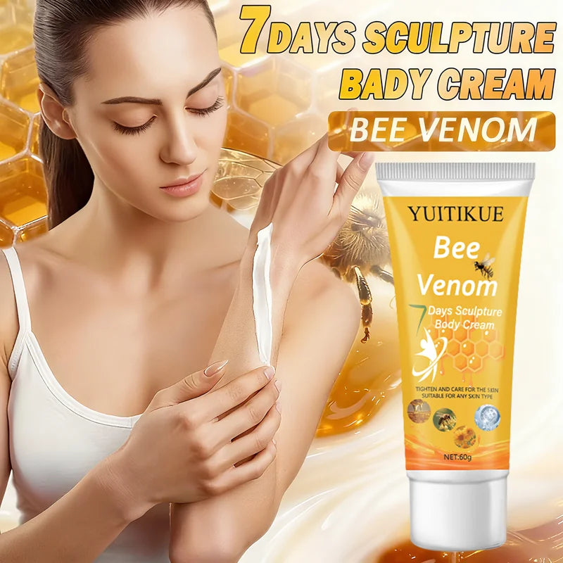 YUITIKUE Bee Venom Body Sculpture Cream Firming and Moisturizing 60g