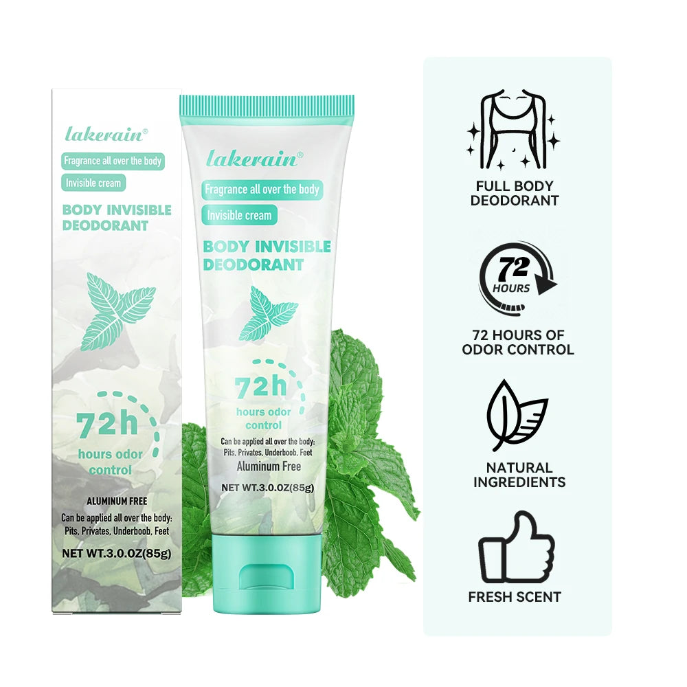 Invisible Full Body Deodorant Cream