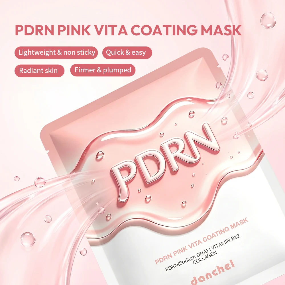 Salmon DNA PDRN Pink Vitamin Hydrating Facial Sheet Mask - 3