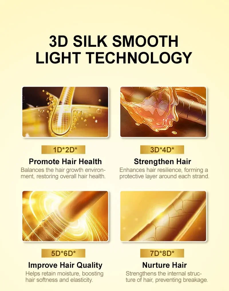 Amino Acid Hair Repair Oil for Smooth and Shiny Hair