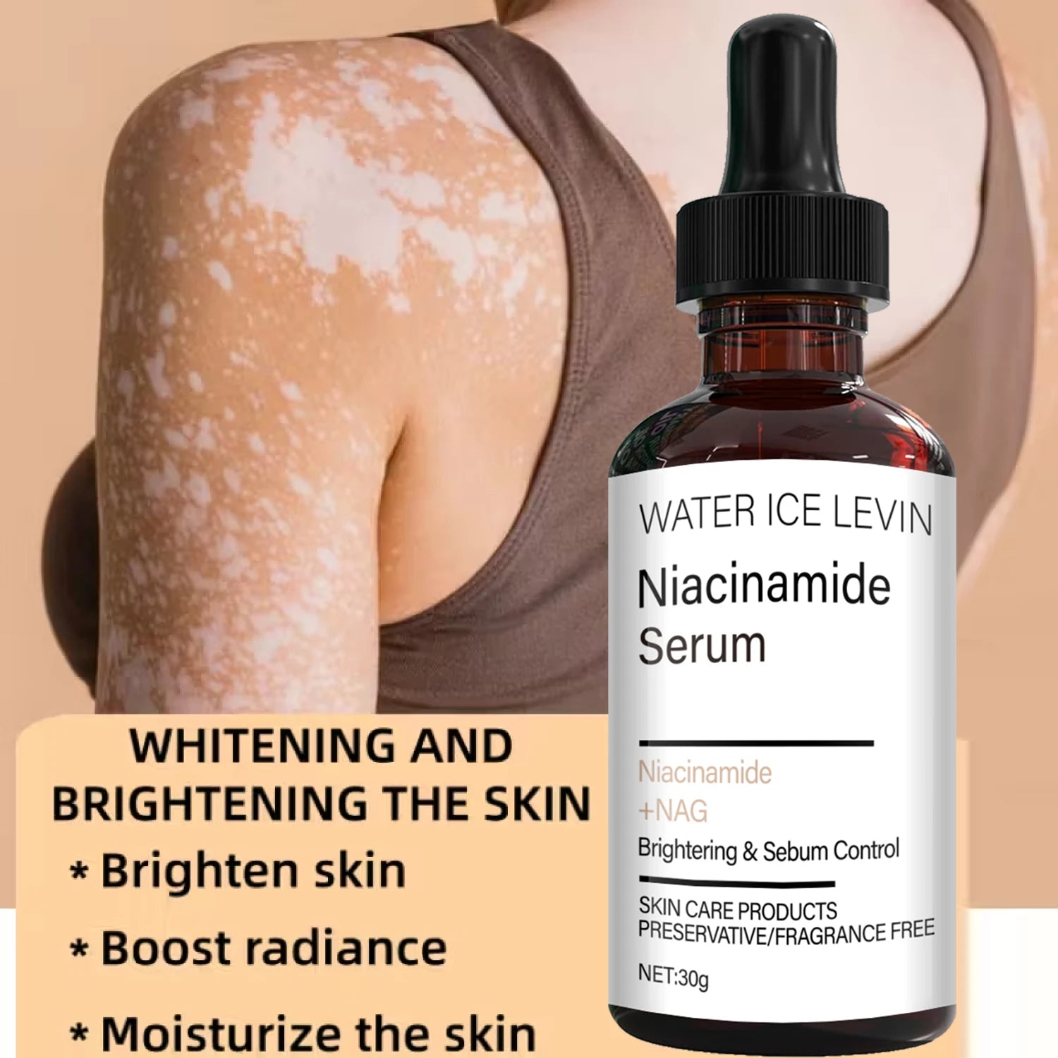 Water Ice Levin Niacinamide Serum Brightening and Oil Control Formula - 5
