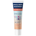 Whole Body Deodorant Cream for Odor Control and Freshness Peach Vanilla