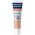 Whole Body Deodorant Cream for Odor Control and Freshness Peach Vanilla