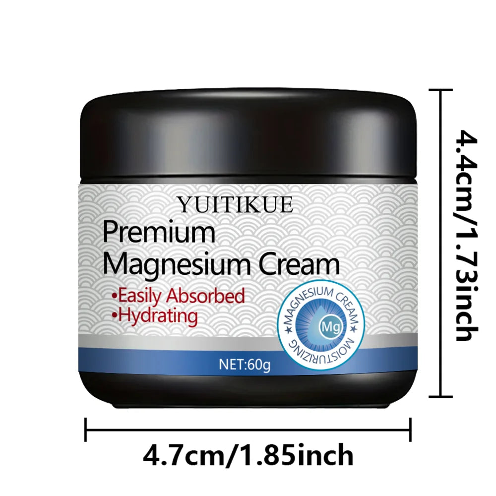 YUITIKUE Magnesium Cream Fast Absorbing Moisturizer for Hands and Feet - 9