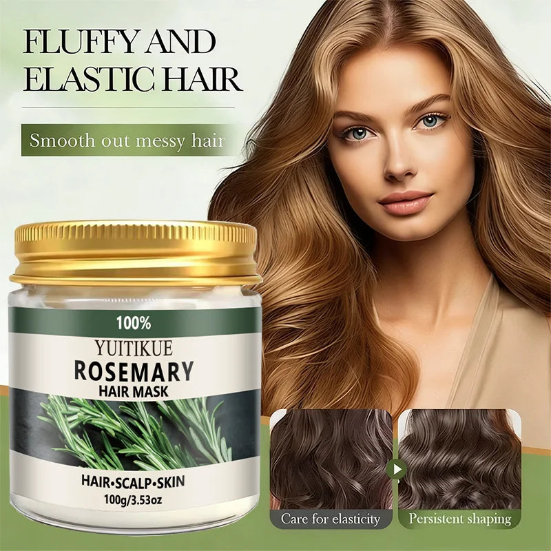 Rosemary Hair Mask 100g 3-in-1 Nourishing Treatment for Hair and Scalp - 6