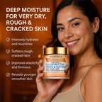 YUITIKUE Cocoa and Shea Butter Body Cream for Dry Cracked Skin