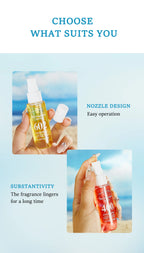 4 Piece Floral Fragrance Mist Set Long Lasting Scent Spray for Her