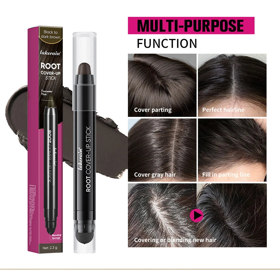 Instant Root Cover-Up Stick for Gray Hair Coverage