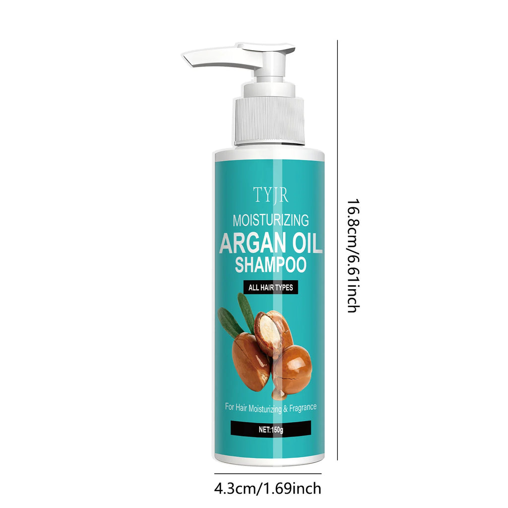 Argan Oil Moisturizing Shampoo for All Hair Types 150g