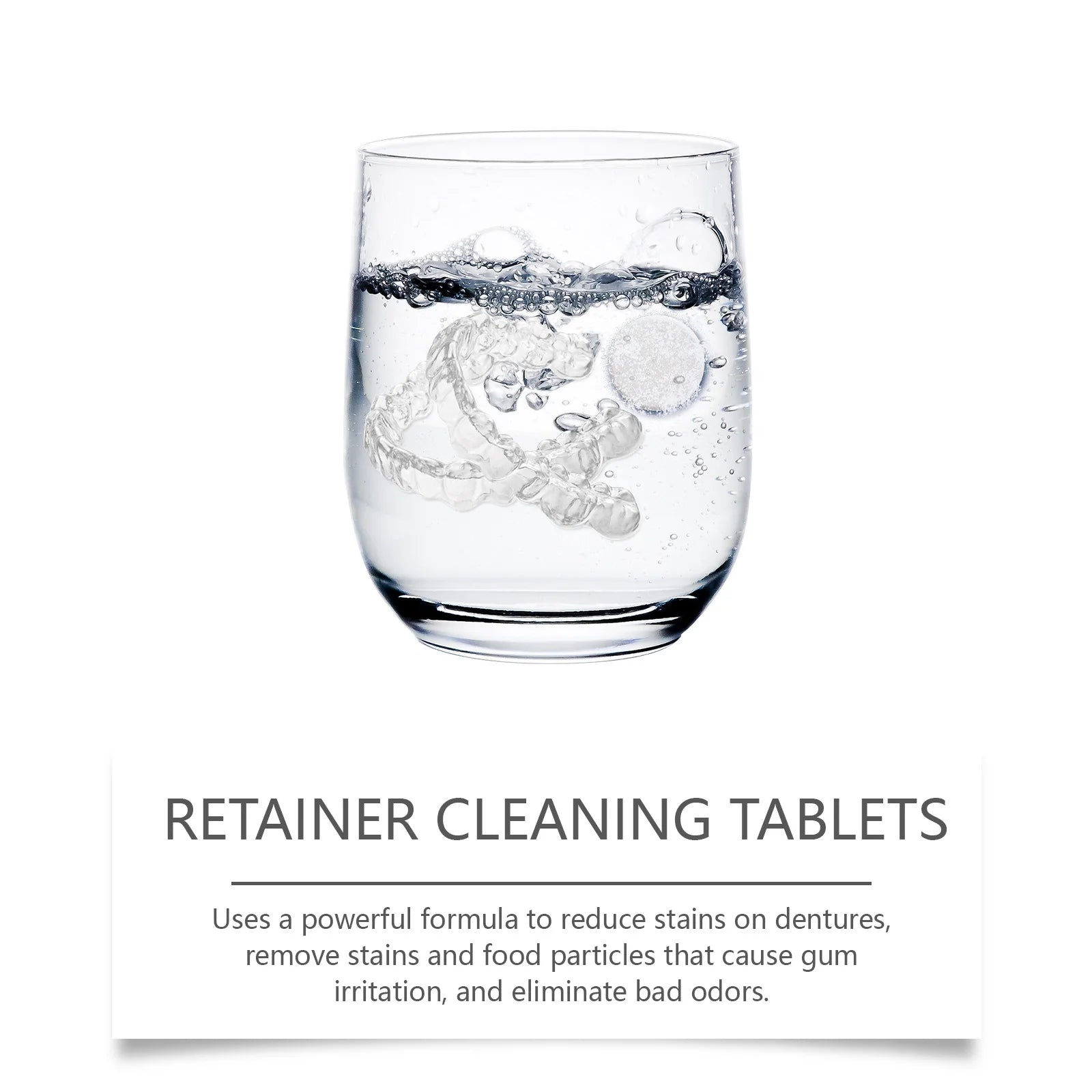 Effervescent Denture and Retainer Cleaning Tablets - 9