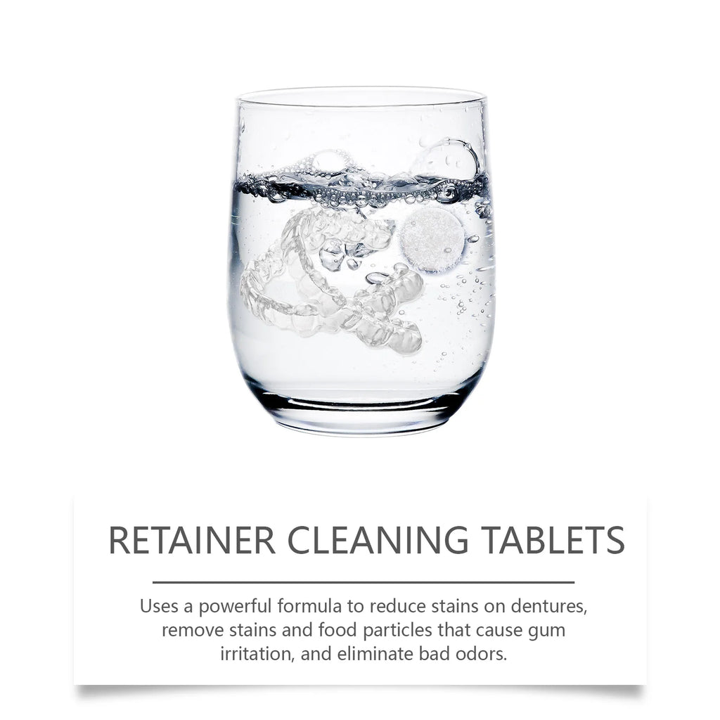 Effervescent Denture and Retainer Cleaning Tablets