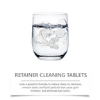 Effervescent Denture and Retainer Cleaning Tablets