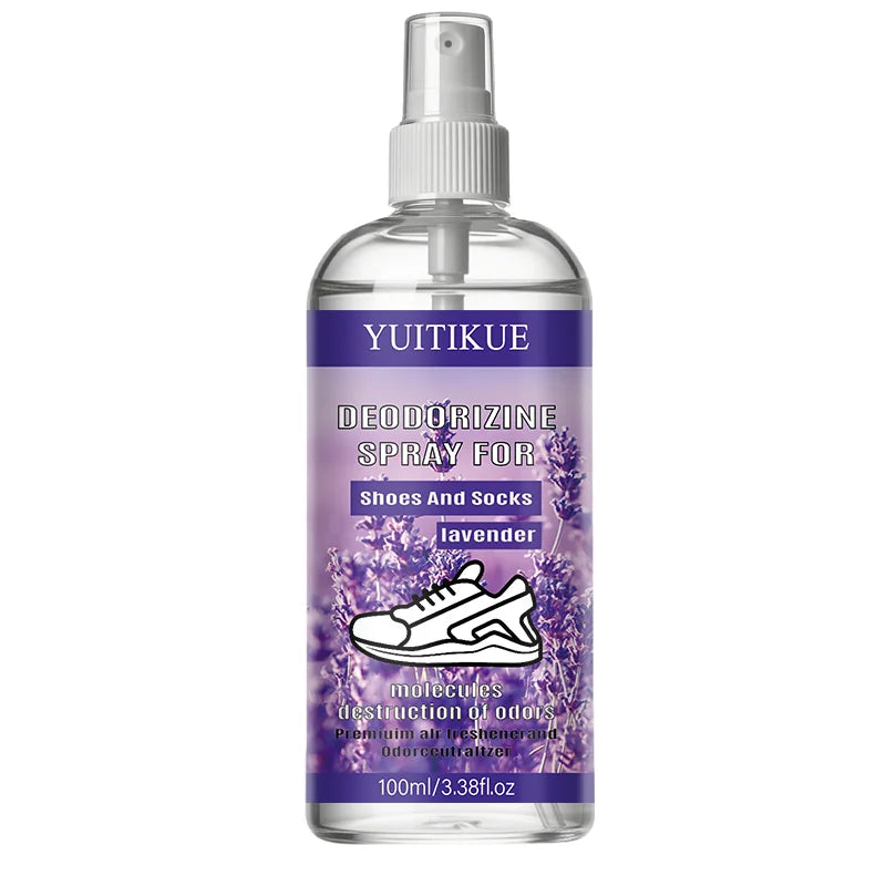 YUITIKUE Lavender Shoe and Sock Deodorizer Spray 100ml