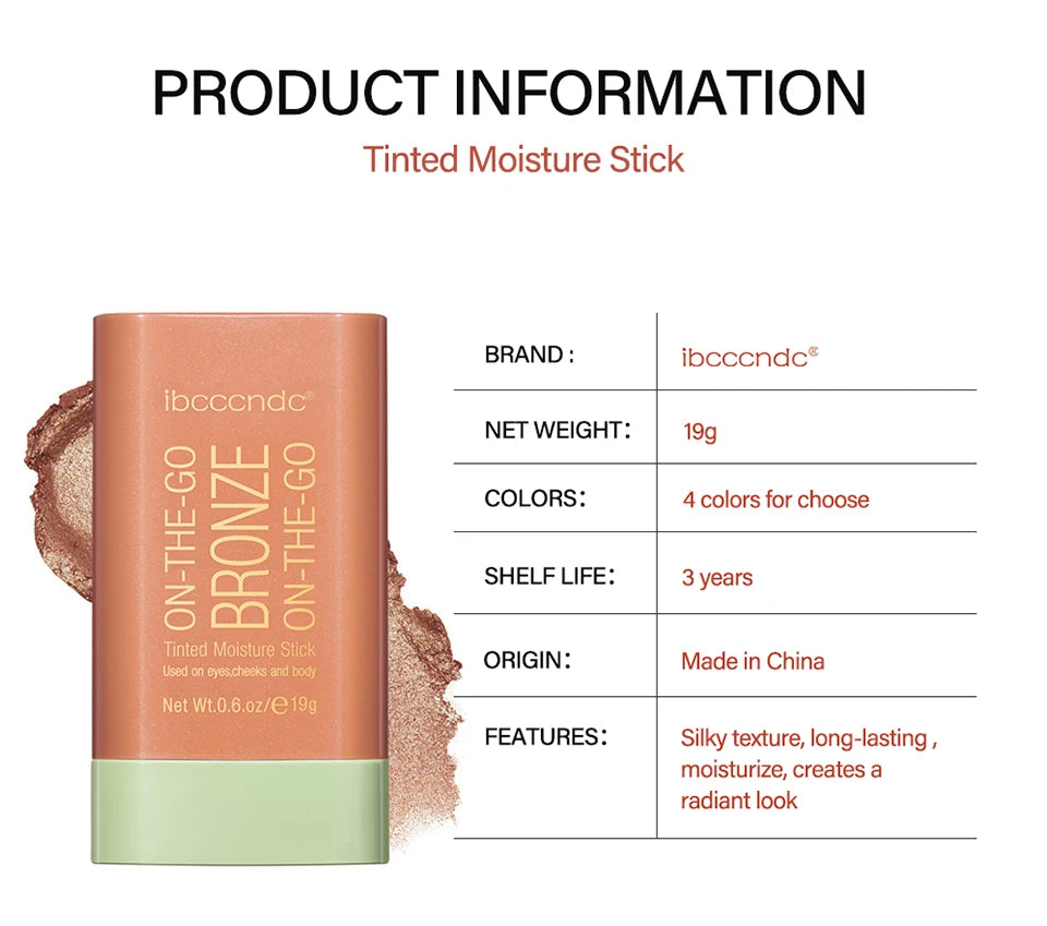 Multi-Purpose Face and Body Contour Bronzer Stick