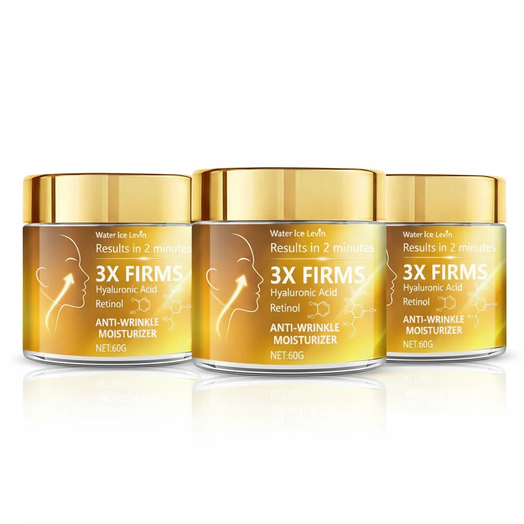 3X Anti Wrinkle Face Cream Retinol Hyaluronic Acid Firming Moisturizer - 7