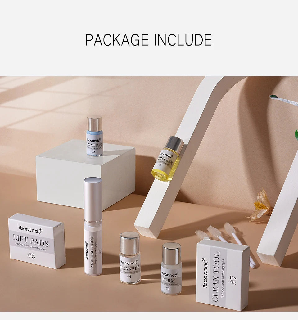 Professional Eyelash Lifting and Perming Kit for Home Use