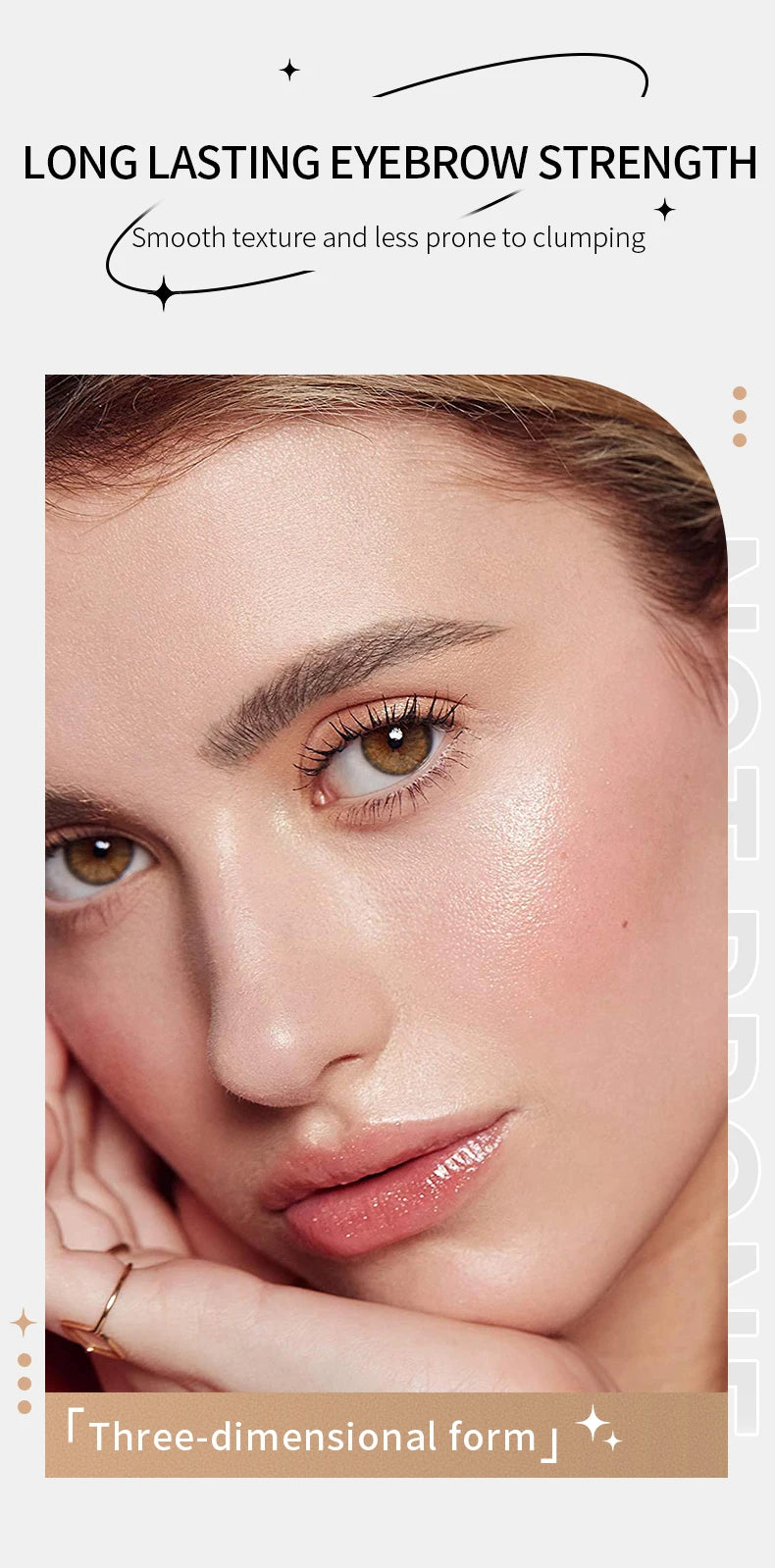 O'CHEAL 3D Tear Off Eyebrow Cream Waterproof Tint Gel