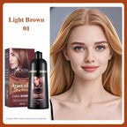 Organic Ginger Hair Blackening Shampoo 500ml Permanent Color Dye