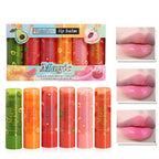 Peinifen Fruit Magic Lip Balm Set Color Changing Moisturizing Lipstick