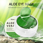 60Pcs Aloe Vera Collagen Eye Mask Under Eye Patches for Dark Circles